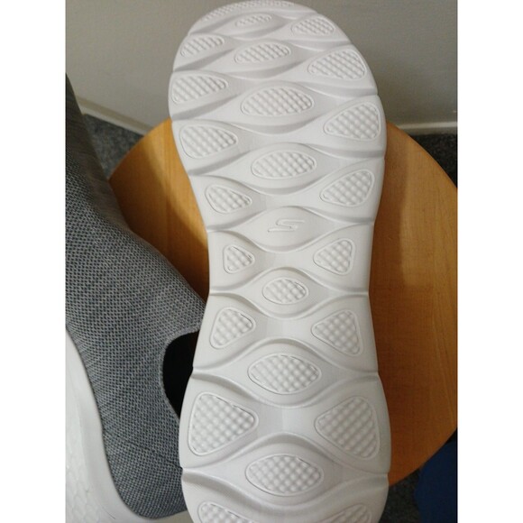 Skechers Air Cooled GoGA Mat Go Walk Stretch Men GRAY SLIP-ON Loafer Gray SZ-15 - Picture 14 of 16